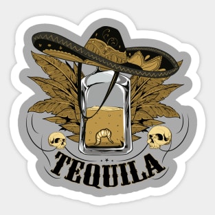 Te quiero Tequila Sticker